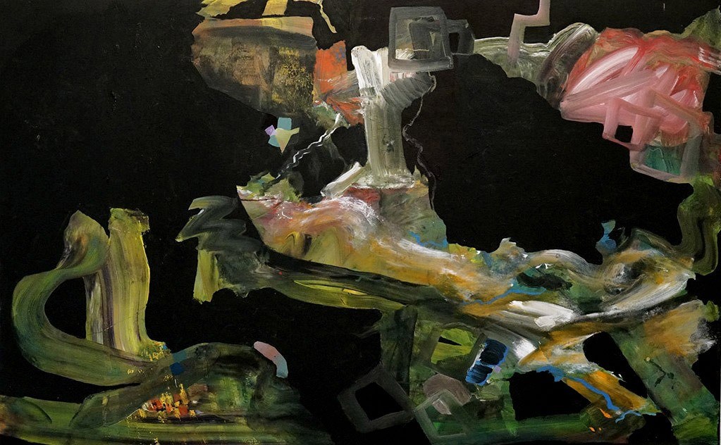 Volo su foresta, artwork by Marco Crispano